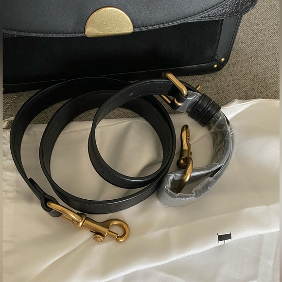 NWT Coach Mixed Leather Dreamer Black - Picture 7 of 7